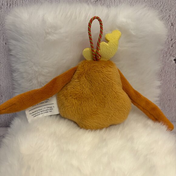 Grinch Max Dog Head Plush Ornament McD's Exclusive 2024 Christmas (SKU: 163TO) - Picture 2 of 6